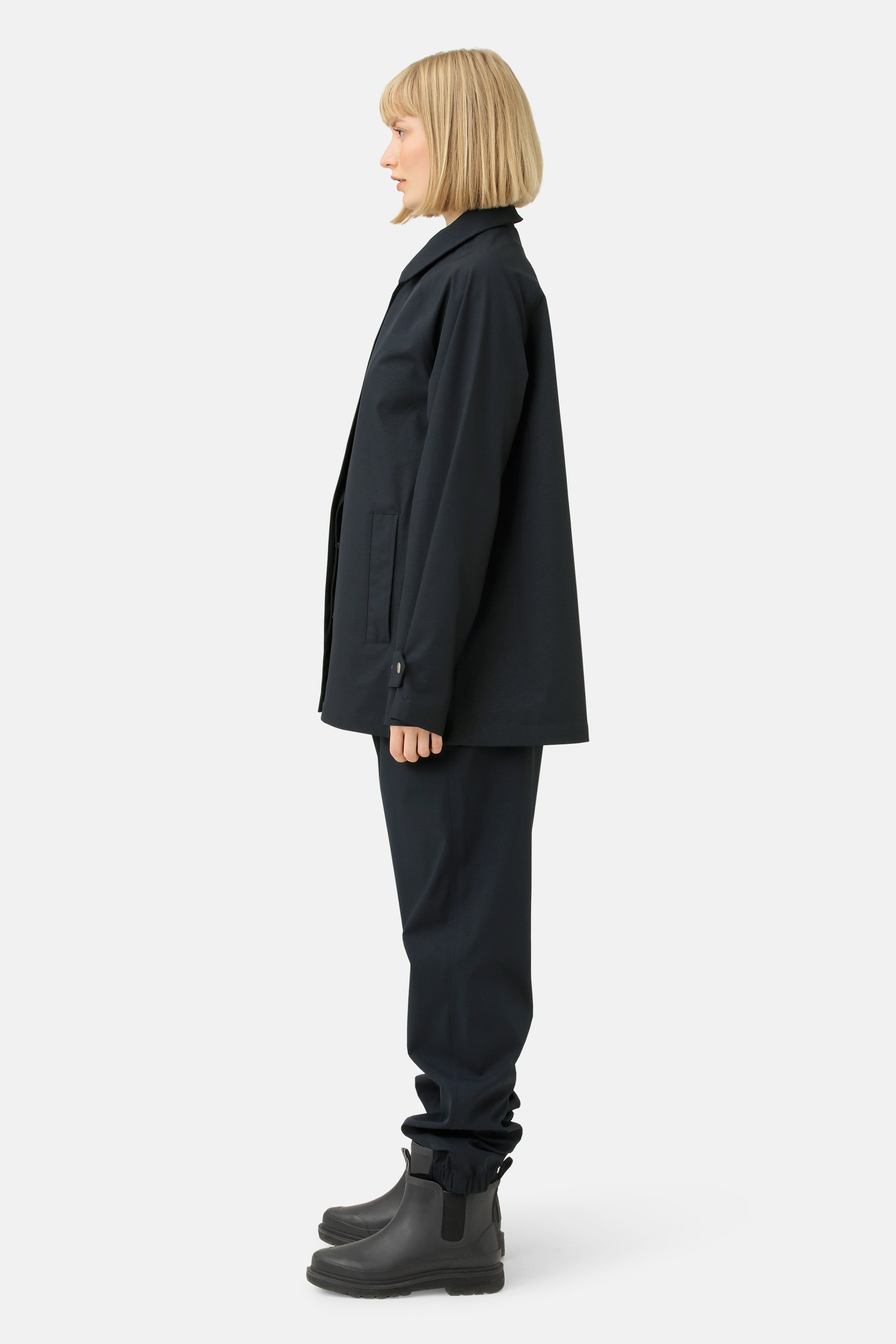 Ilse Jacobsen Hornbæk Rain Rain jacket Rain jacket 660 Dark Indigo